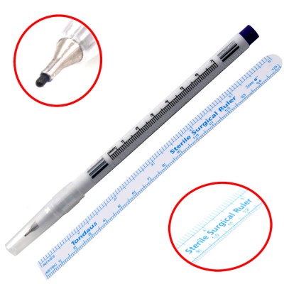 High Quality Surgical Skin Marker Pen Eyebrow Piercing Marker Pen Tattoo Accessories