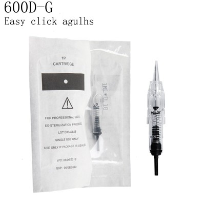 Disposable Tattoo Needle Cartridges Easy Click Pen For PMU Permanent Make Up Needles