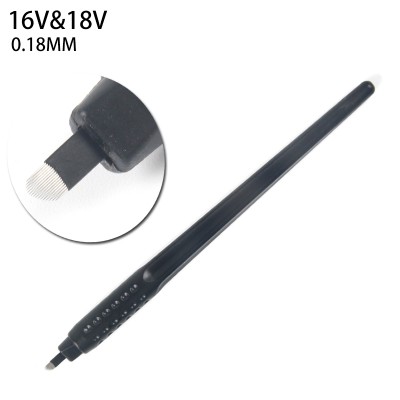 disposable eyebrow tattoo pen machine 0.18mm 16V 18V manual microblading pen for permanent makeup