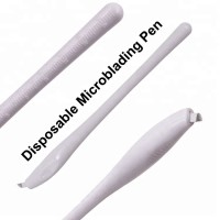 Non-slip Disposable Microblading Pen 18U Permanent Makeup Manual Pen