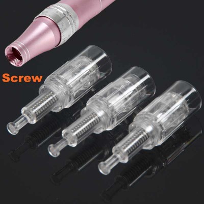 High Quality Derma Pen Cartridge Screw Meso Needle cartridge 12pin 9pin 36pin