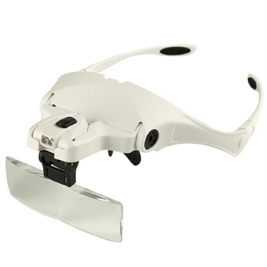 permanent makeup Accessories Hot selling Headhand Led Lamp With Magnifier for makeup/tattoo/grafting eyelash