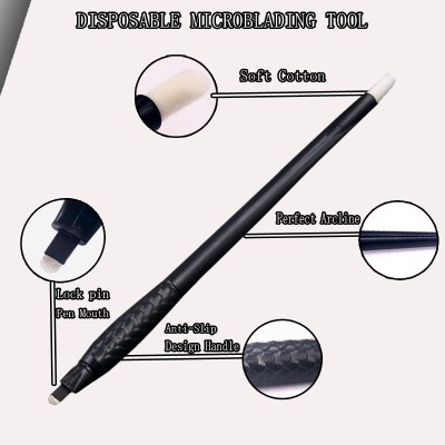 Hotsale  Disposable Microblading 18U Manual Eyebrow Tattoo Pen/Microblading tools for Permanent makeup Eyebrow