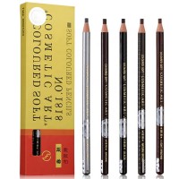 Wholesale Waterproof Eye Brow Microblading Eyebrow Pencil Dark Brown Black 1818 Peel Off Eyebrow Pencil For Permanent Makeup