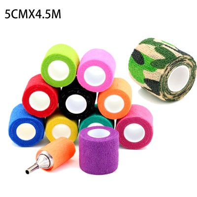 disposable tattoo self-adhesive elastic bandage tattoo machine grips cover wrap tape